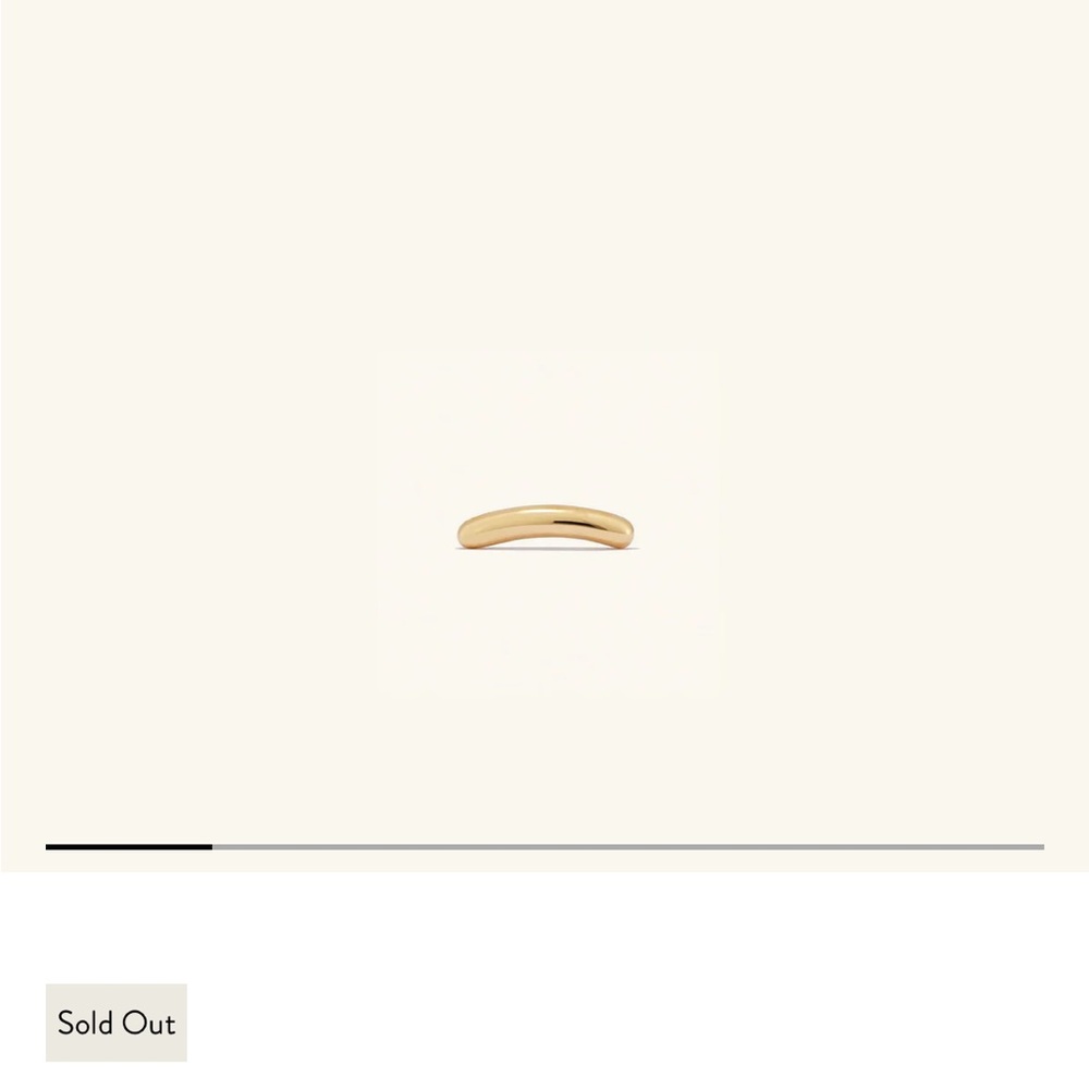 Mejuri Gold Bar Earring